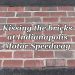 Image of a yard of bricks with "Kissing the bricks at Indianapolis Motor Speedway" overlaying the image.